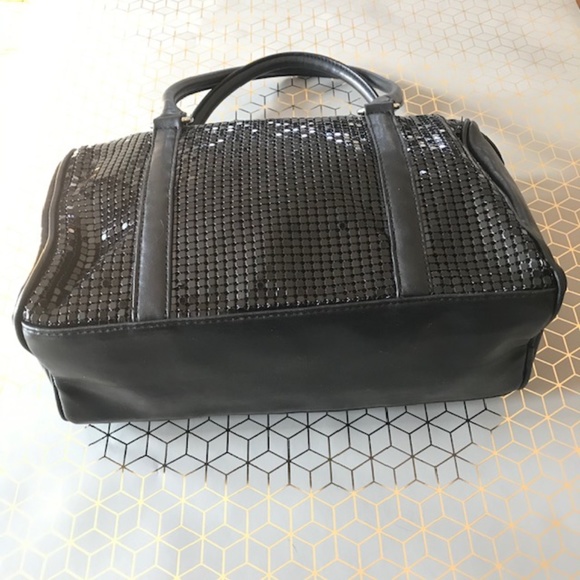 Black Sparkly Lancome purse and makeup bag - Picture 2 of 3
